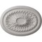 Ekena Millwork Saverne Ceiling Medallion, Hand-Painted Ultra Pure White, 18 1/2"W x 13 1/2"H x 1 7/8"P CM18SAUWF - alternate 1